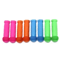rubber grip handle handlebar grips colorful anti skid child children kids bike bicycle tricycle skateboard scooter 4 colors