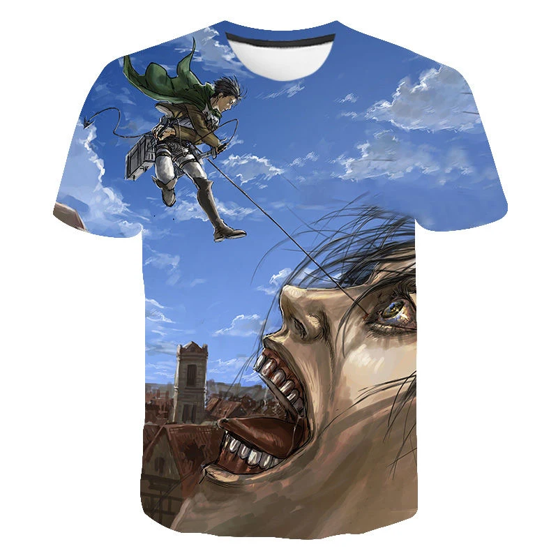 

Beautiful Ninja Cartoon Anime 3DT Shirt Men and Women Summer Street Cool Clothing New 2021 Cute Top 110-6xl