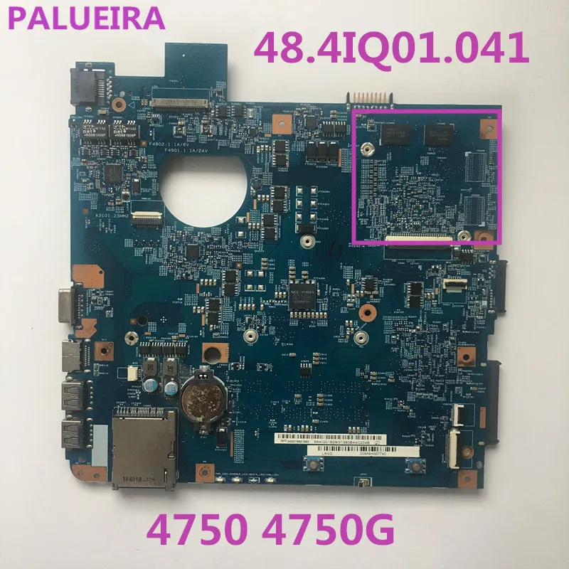 PALUBEIRA для Acer 4750 4750G материнская плата ноутбука HM65 48.4IQ01.041 с 4 чип VGA Тесты