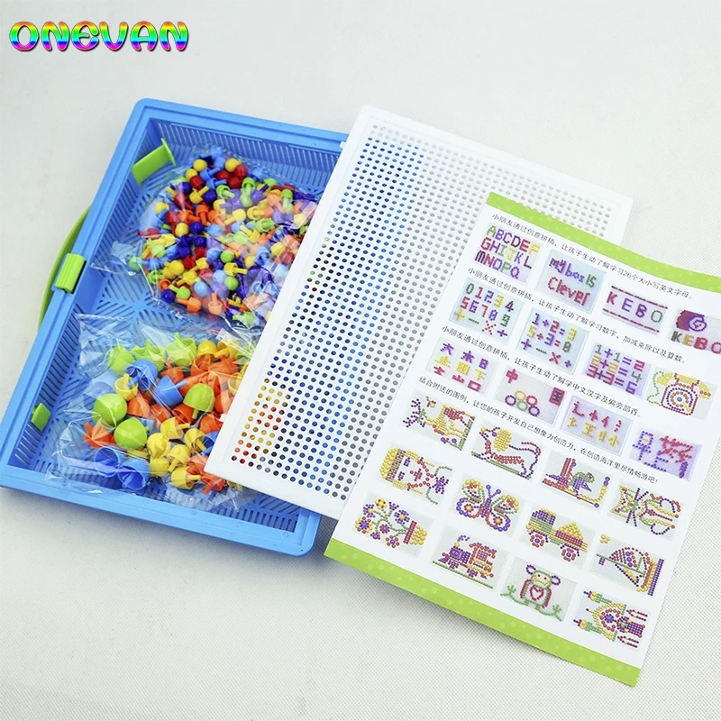 592 шт. Детский развивающий 3D Пазл ногти|Пазлы| |