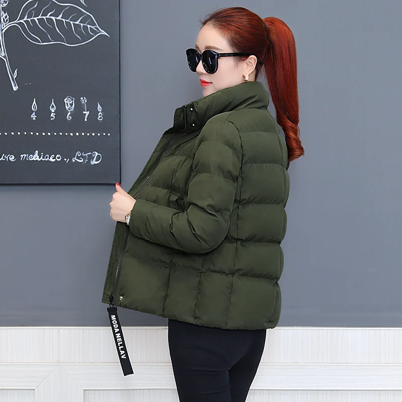 Парка женская короткая с капюшоном на х/б подкладке батальных размеров 3XL|Женские