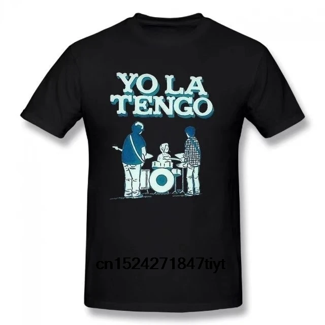 Yo La Tengo Summer Basic Casual Short Cotton T-Shirt(Regular and Big Tall Sizes Included) |