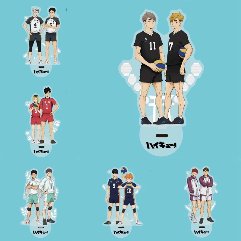 Аниме Haikyuu! Акриловая Двухсторонняя фигурка кукла модель игрушка доска |