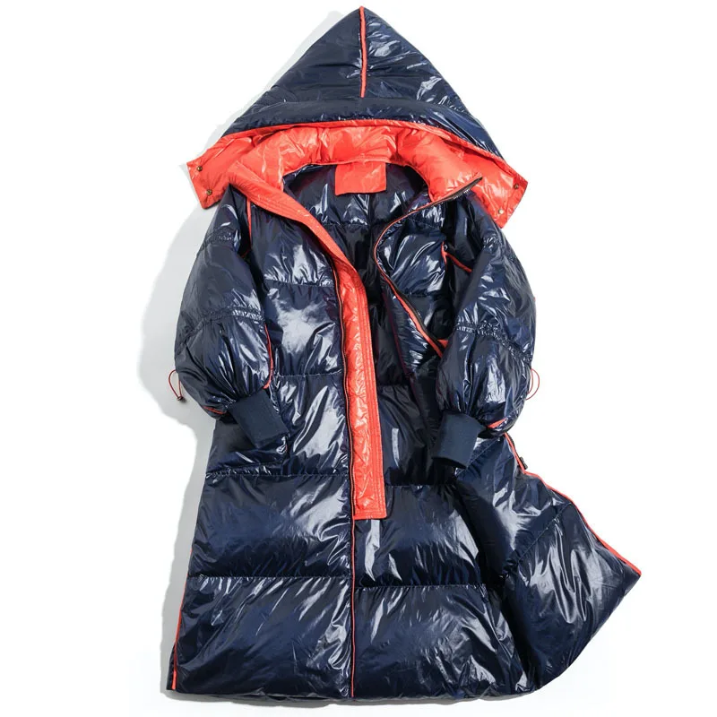 Женский пуховик средней длины теплая Модная Верхняя одежда для отдыха на