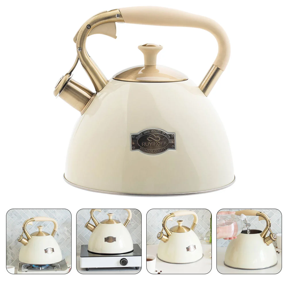 

Kitchen Whistling Tea Kettle Whistle Pot Household Sounding Boil Water Kettle
