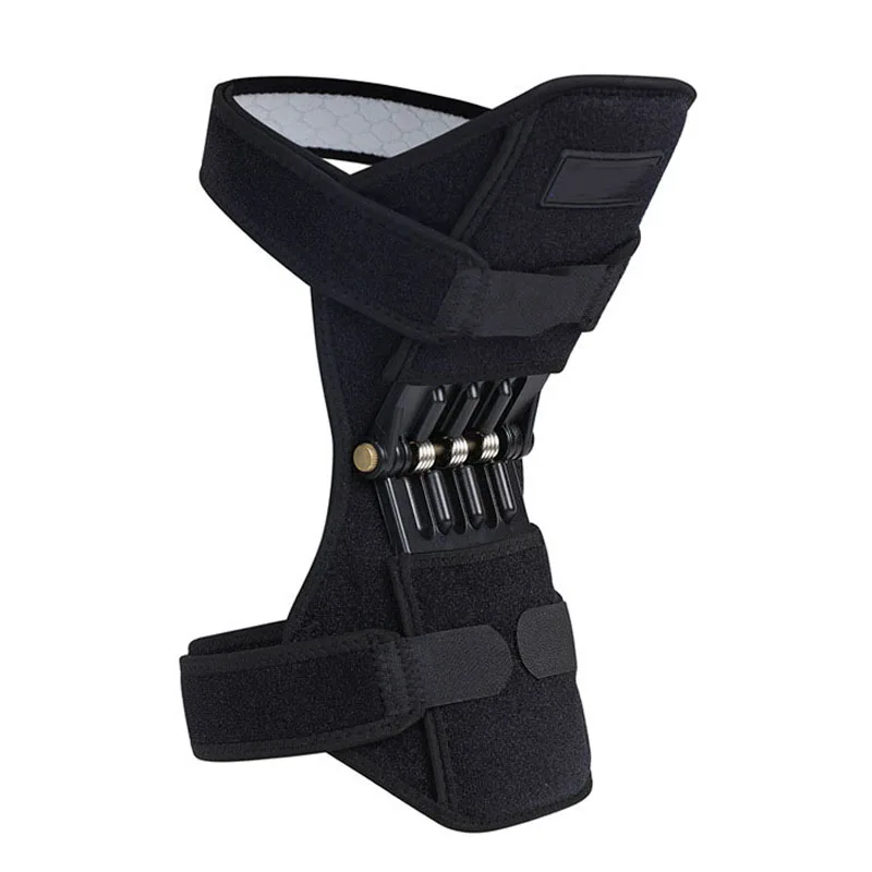 

1PC Joint Support Knee Pads Breathable Non-slip Power Lift Joint Support Knee Pads Powerful Rebound Spring Force Knee Booster