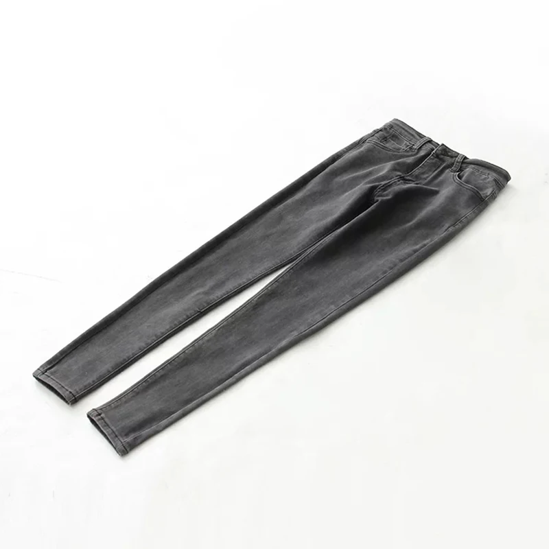 GOPLUS черные джинсы женскиебольшие размеры с высокой талией брюки женские