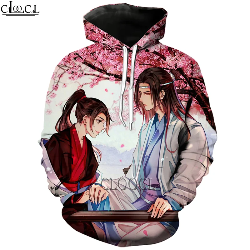

HX Newest Anime Mo Dao Zu Shi Hoodie Men Women Autumn Hoody 3D Print Fashion Harajuku Casual Hooded Tracksuit Drop Shipping
