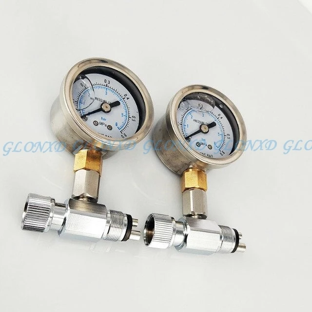 Новый стоматологический турбинный манометр для наконечника проверки давления