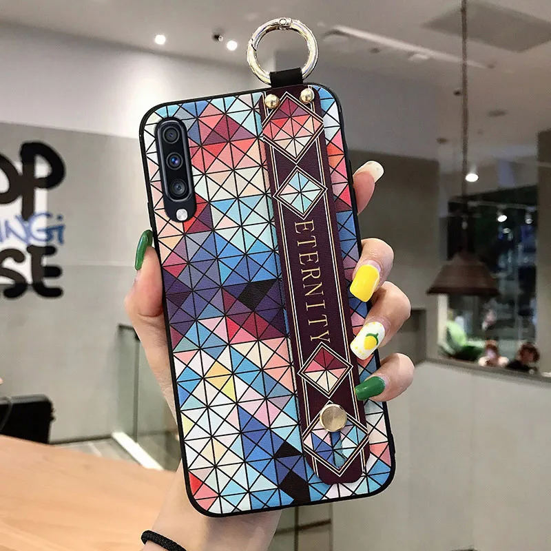 SK3-20WDLingGeSmall SoCouple чехол для samsung Galaxy A50 A70 A30 A20 A10 S8 S9 S10 Plus, Note 8, 9, 10, плюс A40 A60 S10e ремешок держатель телефона чехол - Цвет: SK3-20WDLingGeSmall