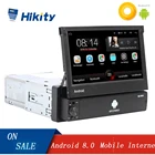 Hikity 1DIN Автомобильный мультимедийный MP5 плеер Bluetooth 7 
