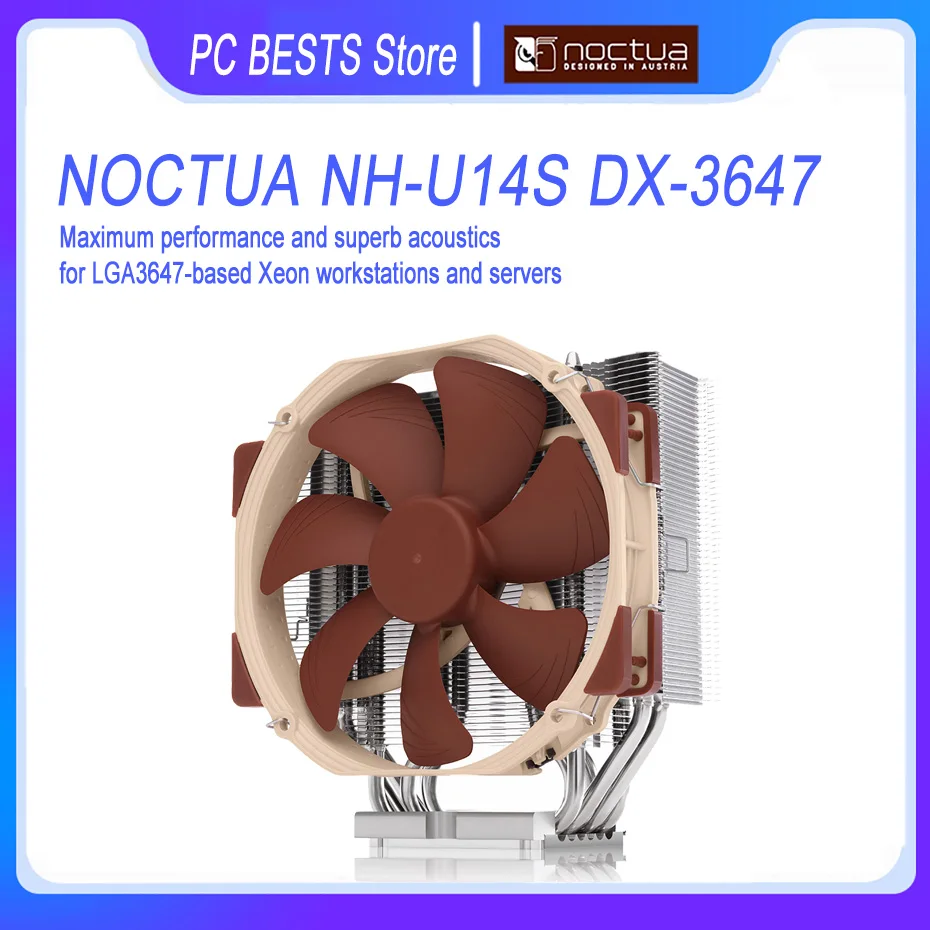 Чехол для процессора noktoa NH-U14S DX-3647 с радиатором 140 мм тихий вентилятор специальный