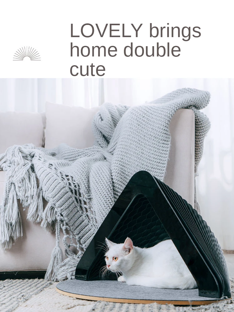 

CX Cat Nest Creative Closed Cat Tent Four Seasons Universal Removable and Washable Winter Warm