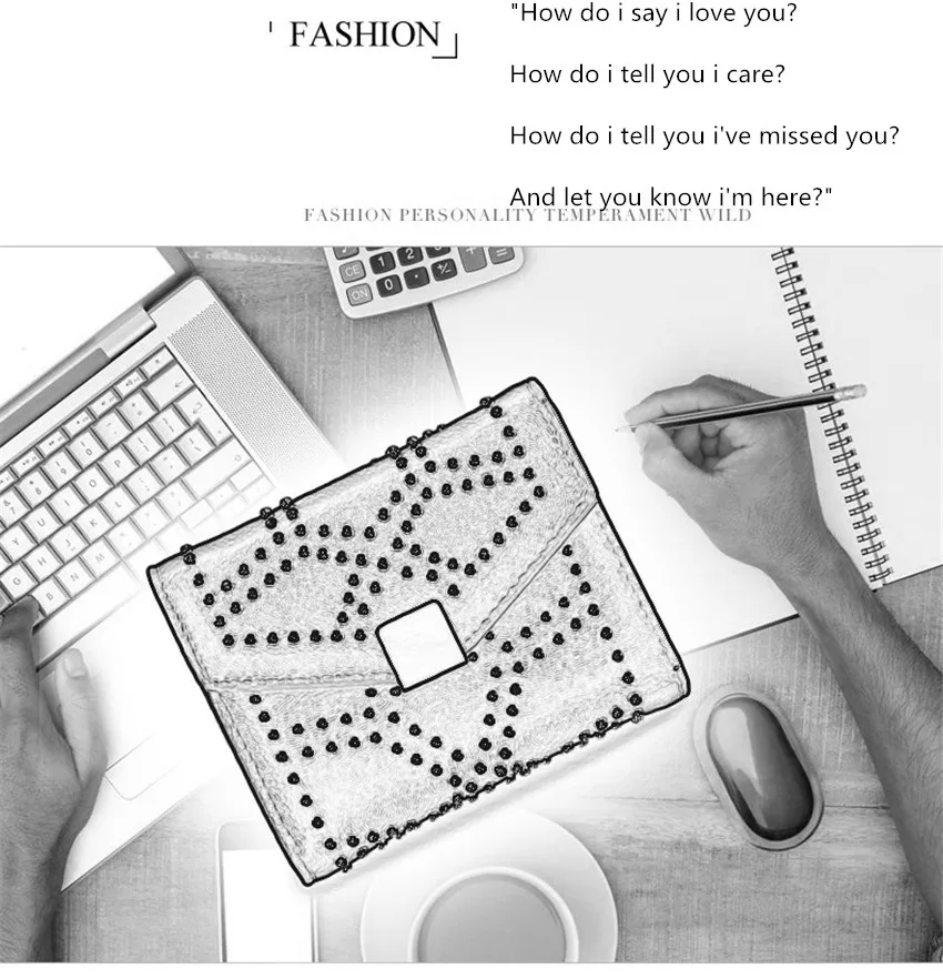 Новинка, Женский кошелек, кошельки, Женский кошелек Carteira Feminina, кошелек Cartera Mujer Portefeuille Femme, на застежке, с заклепками, отделение для заметок