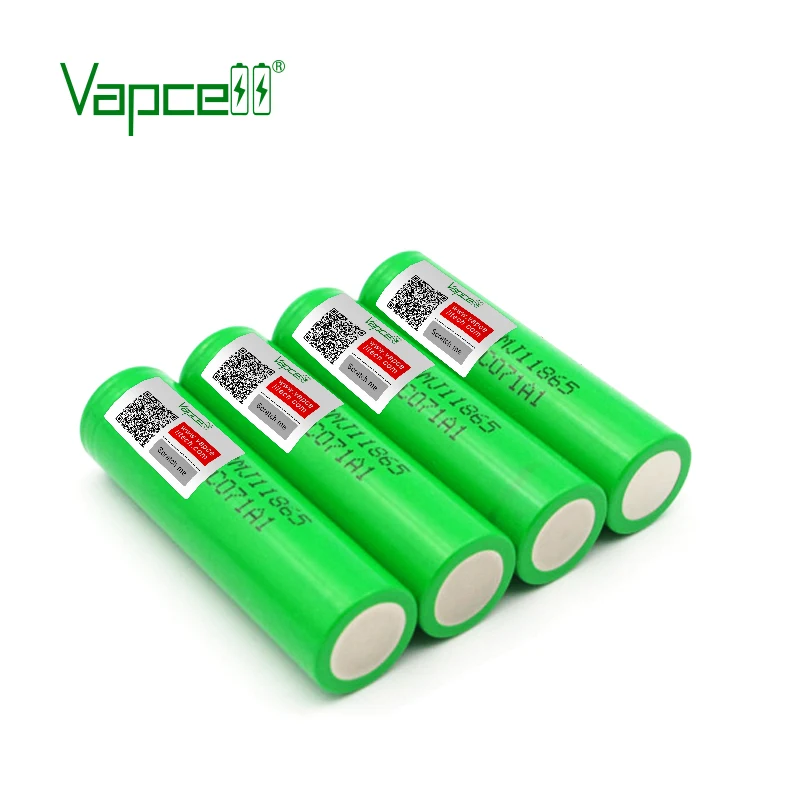 Vapcell оригинальный аккумулятор 18650 3500 мАч 10A 3 7 V MJ1 перезаряжаемые литиевые батареи