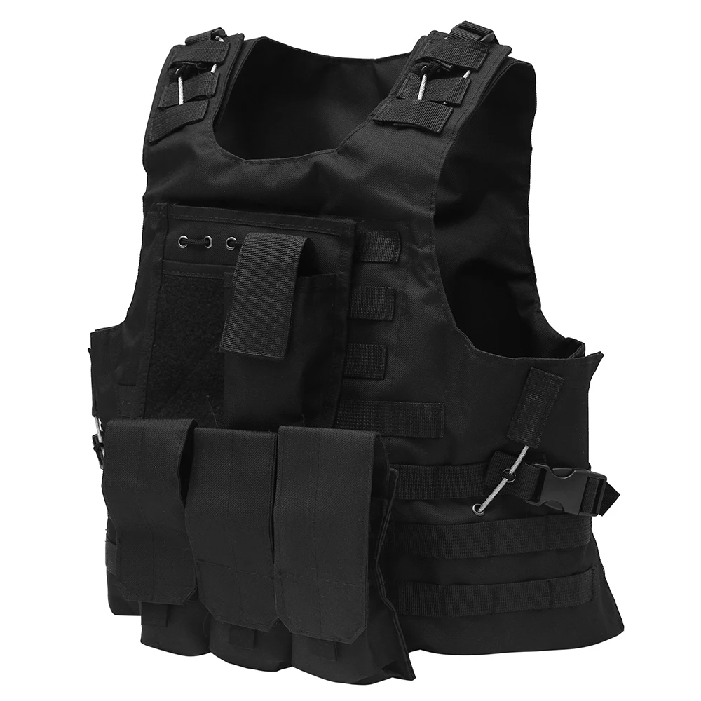 Охотничий военный тактический жилет Броня на тело Molle штурмовая тарелка CS для
