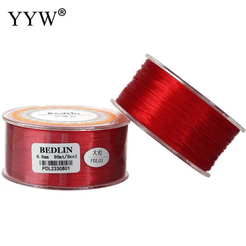 

80m/Spool 0.8mm Stretch Elastic Beading Wire String Thread Crystal Beads Cord For Jewelry Making Diy Bracelet String Accessories