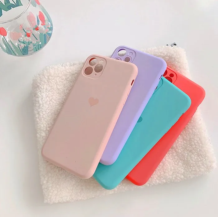 Силиконовый мягкий ударопрочный чехол карамельного цвета из ТПУ для iPhone 7plus 7 8 11