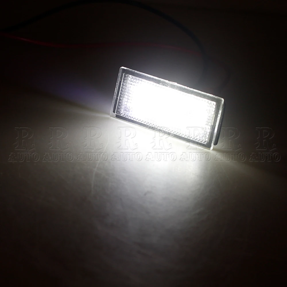 

R-AUTO 1 Pair 18LED License Plate Light Number Plate Light Super White Car Styling Error Free For BMW E66 E65 E67 2006 2007 2008