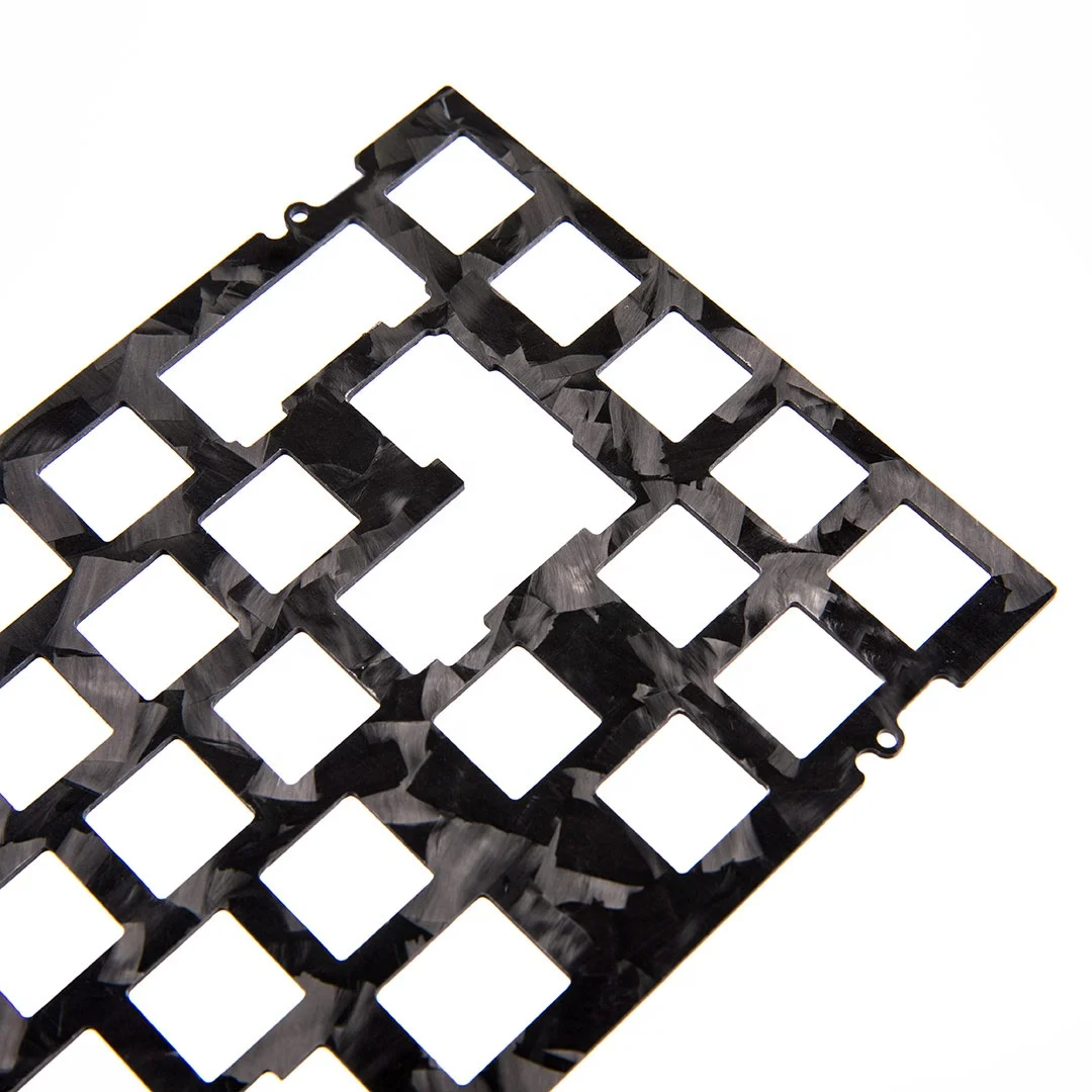 Изготовленная на заказ кованая углеволоконная CNC режущая клавиатура | Игрушки и