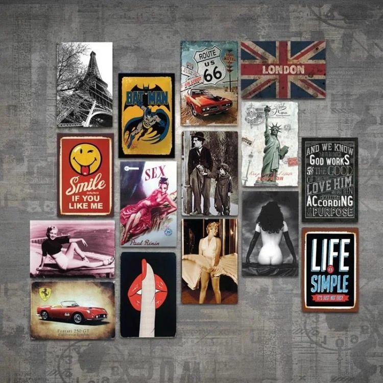 

Hot Dogs American Diner Metal Retro Tin Sign Metal Sign Metal Poster Metal Decor Metal Painting Wall Sticker Wall Sign