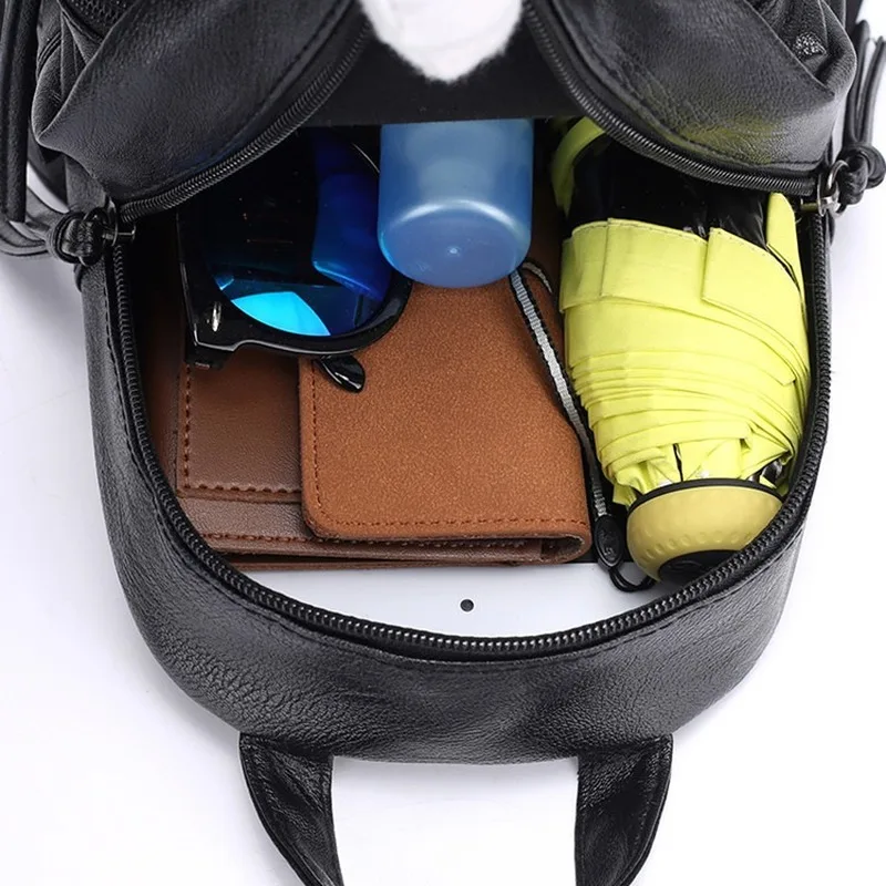 Женский Повседневный Рюкзак из искусственной кожи в Корейском стиле 2018|Женские