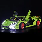 Комплект светодиодного освещения для 42115 Lamborghini Sian Fkp37 (светильник льник, без блока)