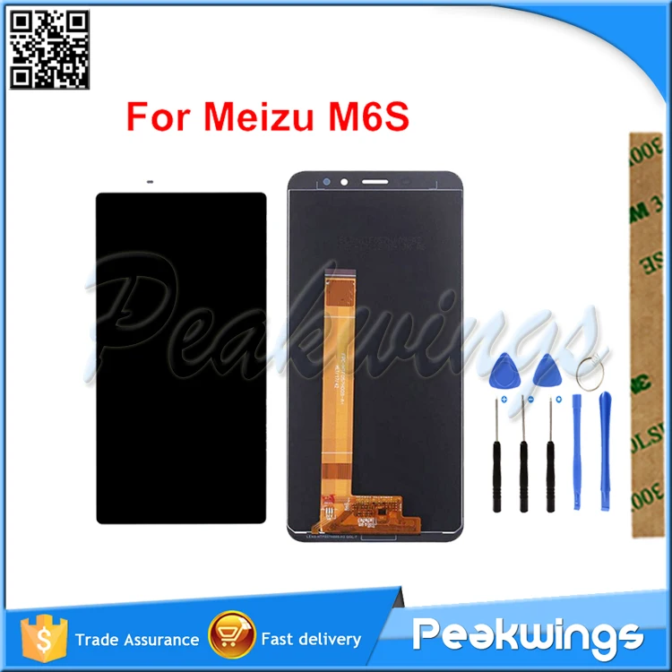 Протестированный ЖК-экран для Meizu M6 ЖК для Meizu M6S ЖК-дисплей для Meizu M6T ЖК-дисплей с сенсорным экраном в сборе