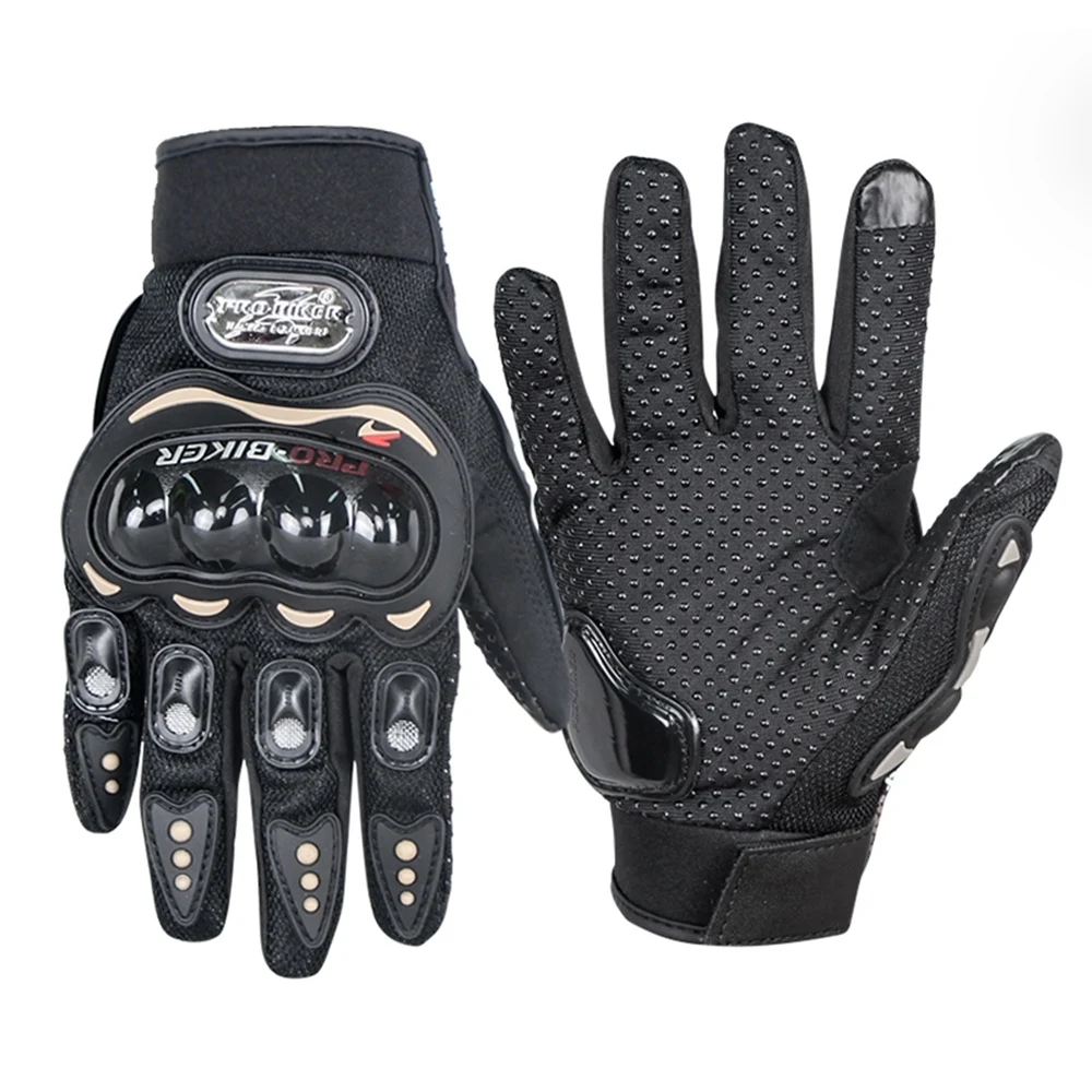 Мужские и женские мотоциклетные перчатки летние дышащие нескользящие защитные с