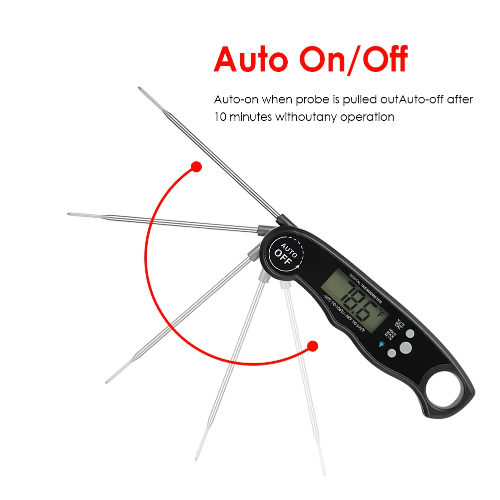 

Digital Kitchen Thermometer For Oven Beer Meat Cooking Food Probe BBQ Meat Probe Electronic Oven Thermometer Kitchen Tools