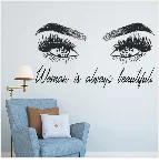 Brow Master Наклейка на стену, цитата, ресницы, брови, виниловые наклейки, обои для бровей, бар, украшение на стену, салон красоты, наклейка F892