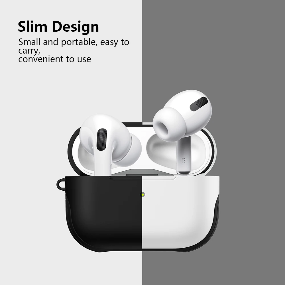 Жесткий противоударный чехол для Airpods Pro Bluetooth-наушников защитный s | Электроника