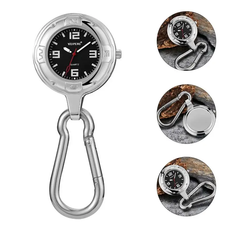 

1pc Useful Unisex Pocket Watch Hanging Watch Simple Watch Climbing Watch