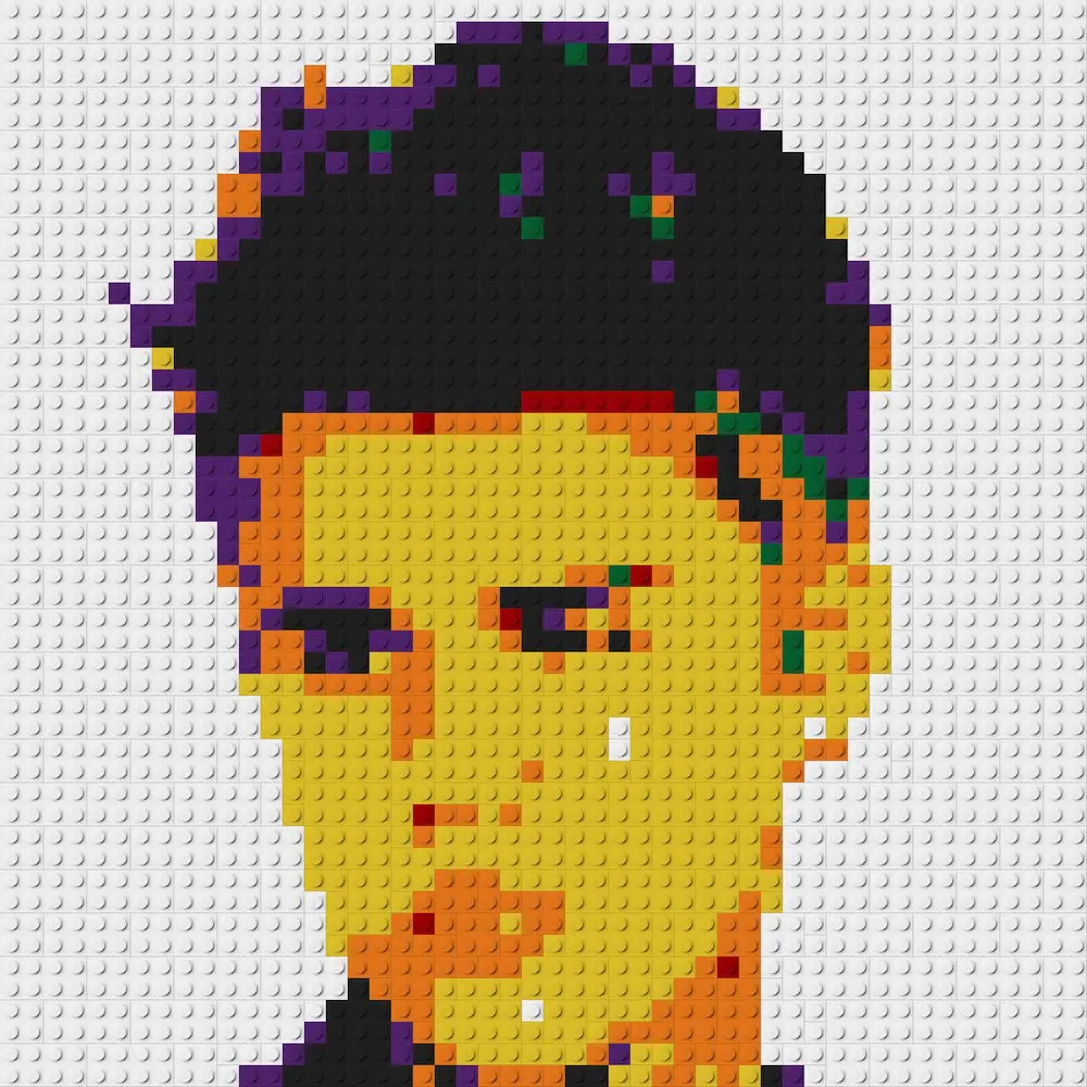 Фото на заказ 50*50 пикселей художественная мозаика роспись своими руками Набор MOC