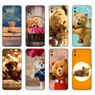 Черный чехол ТПУ Тонкий Высококачественный защитный чехол для OPPO Realme C11 чехол для Realme C 11 RealmeC11 задняя RMX2185 чехол бампер подарок милый плюшевый