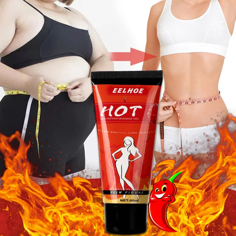 Крем для похудения с изображением горячего перца 60 мл | Красота и здоровье
