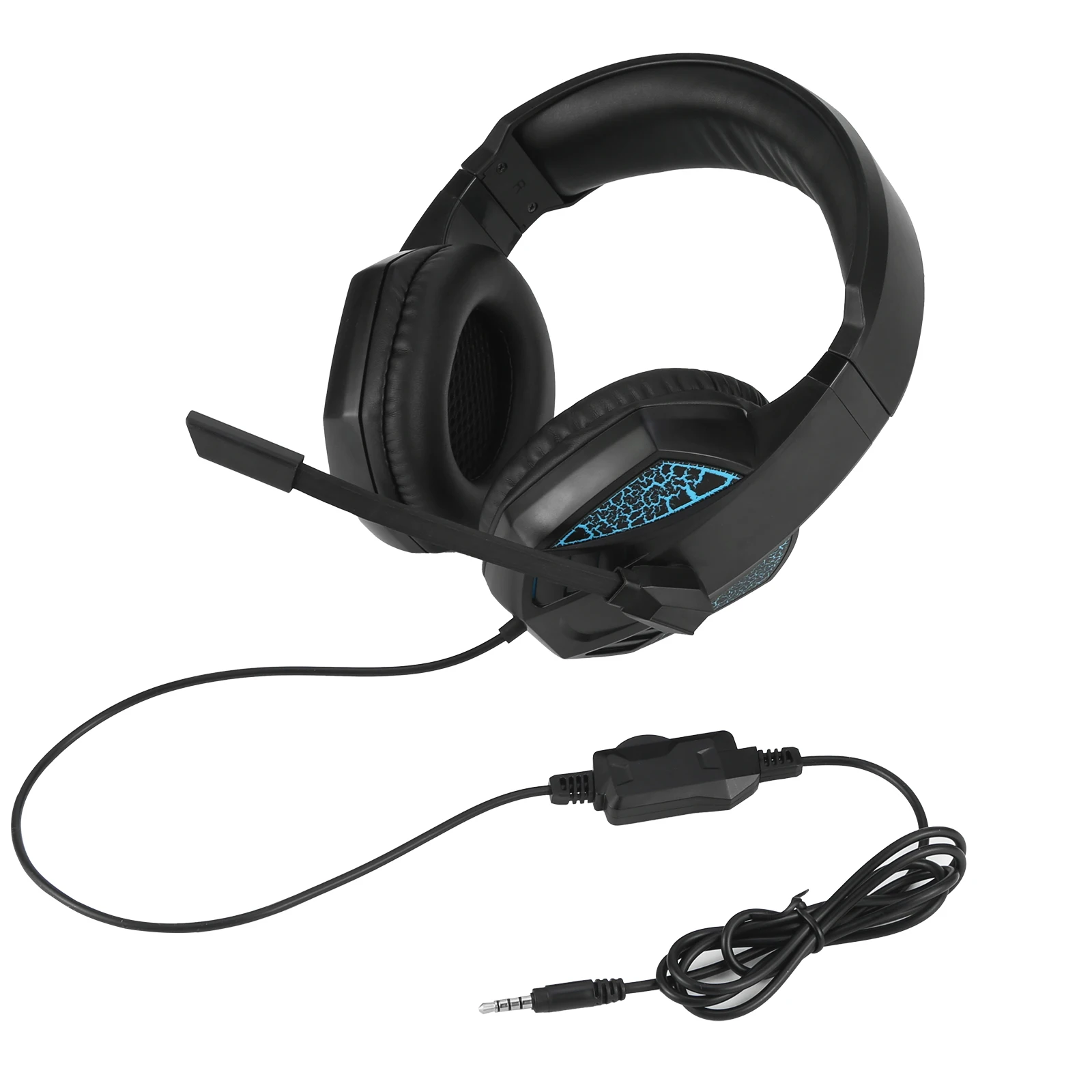 

Проводные наушники 3,5 мм, геймерская гарнитура для компьютера, PS4, Xbox One, ПК, бас, стерео игровая гарнитура с микрофоном