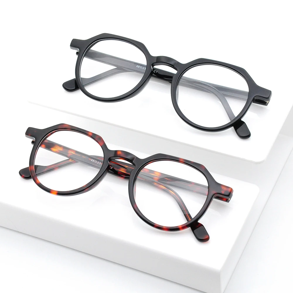 

LONSY Round Eyeglasses Glasses Frame Men Women Fashion High Quality Optical Computer Glasses Oculos De Grau Feminino Armacao