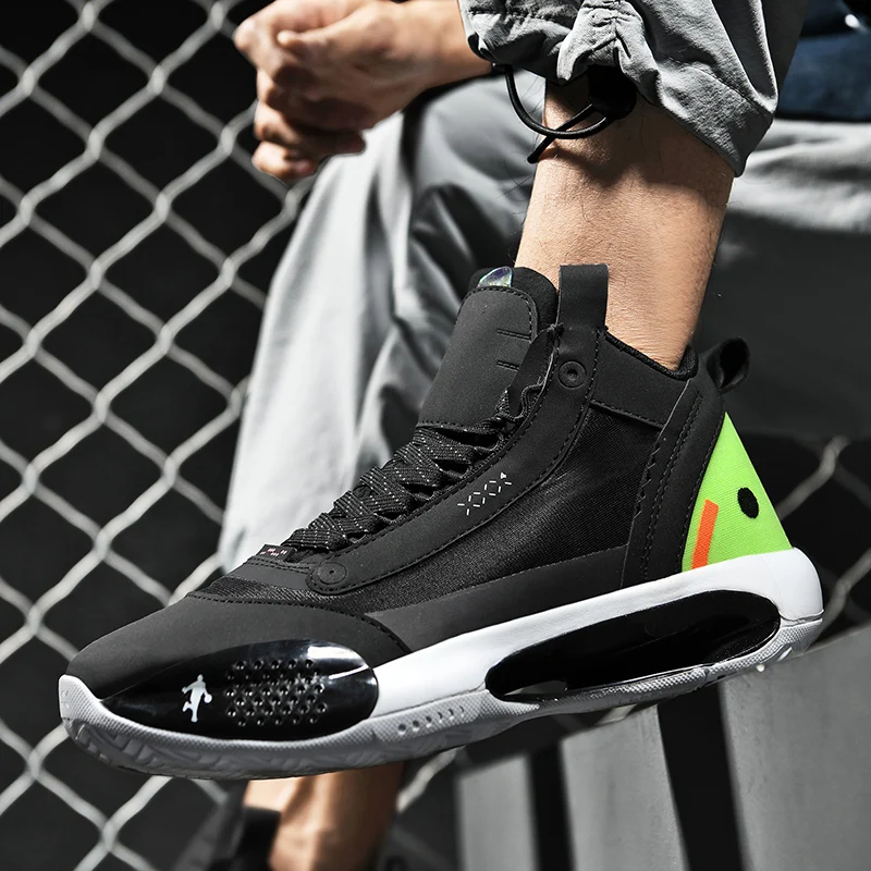 

Кроссовки мужские спортивные, дышащие сетчатые, Повседневная модная зимняя обувь, черные, весна