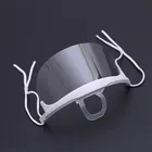 10 шт., пластиковая прозрачная маска на рот, Перманентный макияж, принадлежности для татуажа, антизапотевающая прозрачная линза, аксессуары для тату