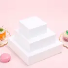 Рождественская вечеринка 468дюйм, квадратный манекен для торта, моделирование, сахарное ремесло, кухня, вечеринка, сделай сам, модель для практики, форма для торта из пенопласта