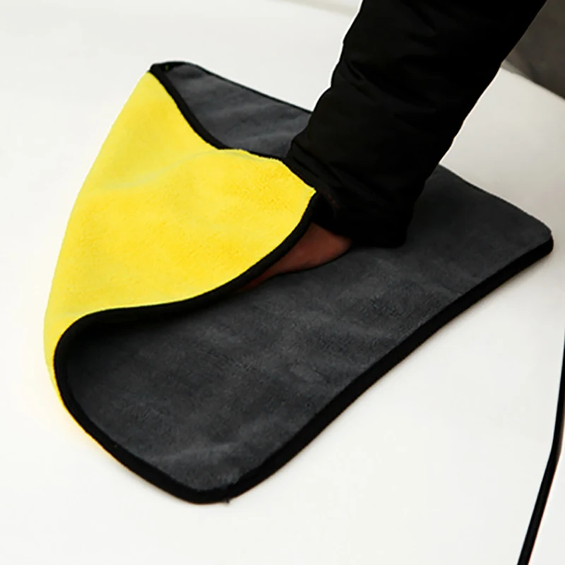

6 Pcs Car Wash Microfiber Towel Auto Cleaning Drying Cloth Hemming Super Absorbent 11.8X23.6.Inch
