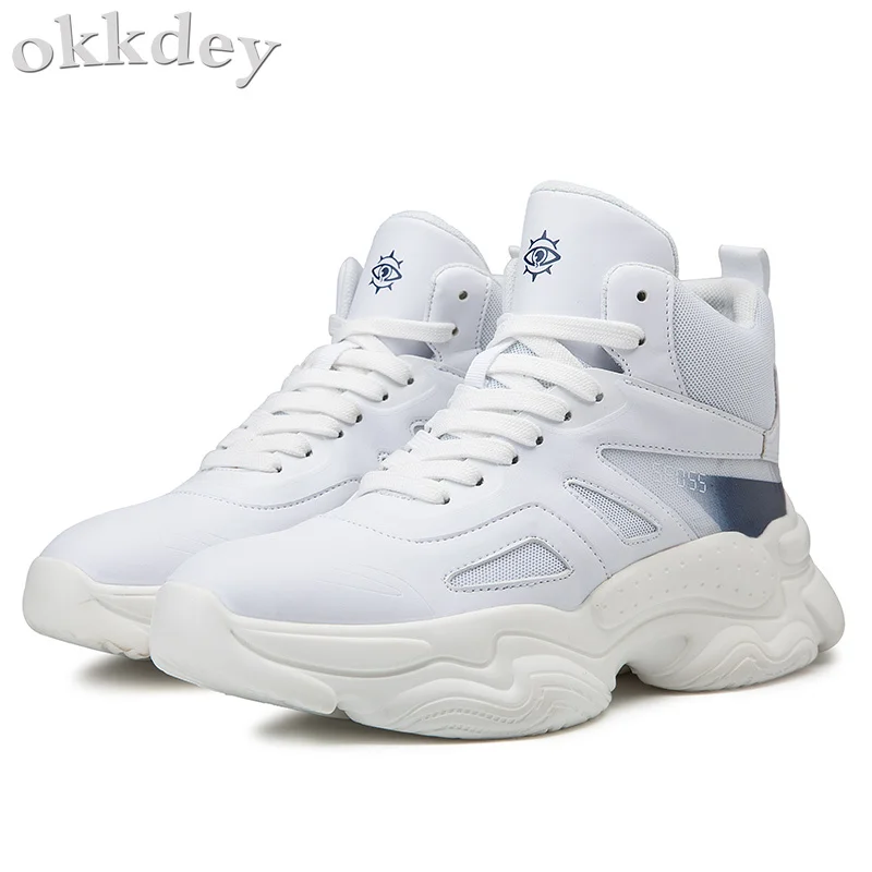 Мужские высокие удобные баскетбольные кроссовки хит продаж уличные спортивная