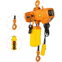 vevor 0 51ton 1 phase industrial electric chain hoist 3m high heavy duty cranes hoists with limit switch hot forging g80 hook