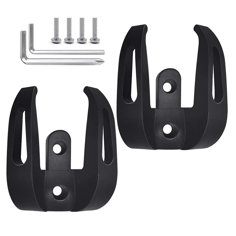 

2 Pieces of Front Hook,Electric Scooter,Design with Double Hook, Multifunctional Hooks,for Xiaomi M365 / M365 Pro