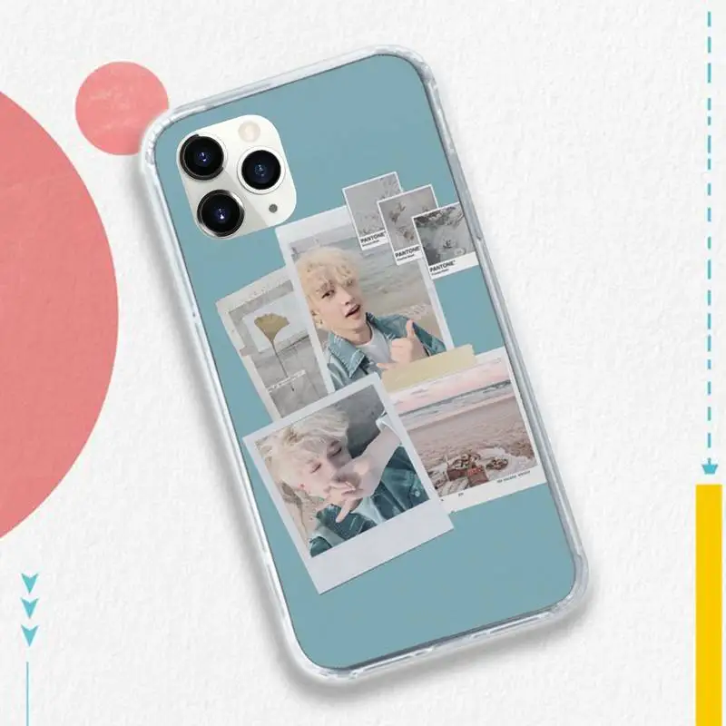 

stray kids bang chan kpop fashion Phone Case for iPhone 11 12 pro XS MAX 8 7 6 6S Plus X 5S SE 2020 XR