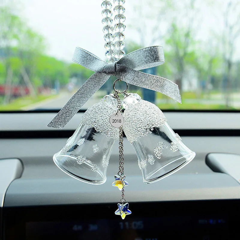 Рождественский колокольчик со стразами аксессуары для девочек шикарные