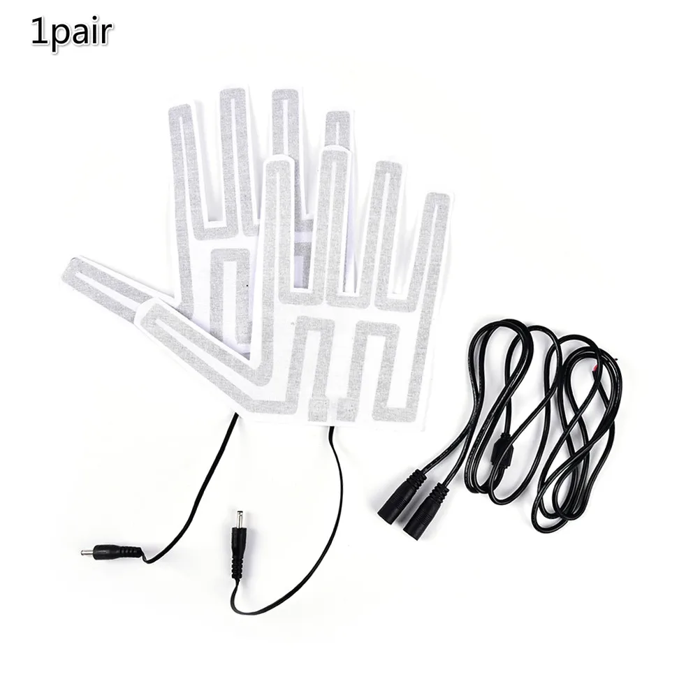 1 пара теплые варежки для обуви 12 В | Спорт и развлечения