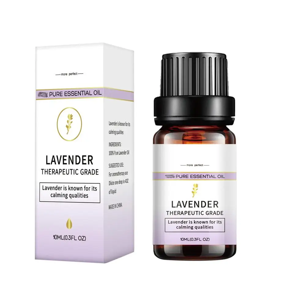 

High-purity Organic Lavender Essential Oil Firm Skin Massage Essential Oil Improve Sleep Fragrance Essential Oil 10ML