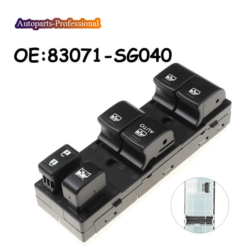 

New For Subaru Forester S12 2.0 2013 Front Electric Power Window Control Switch 83071-SG040 83071SG040 Car accessories